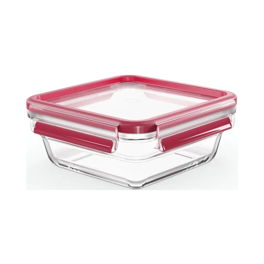 Харчовий контейнер Tefal Masterseal Glass Red 800 мл (N1041410) - фото 2