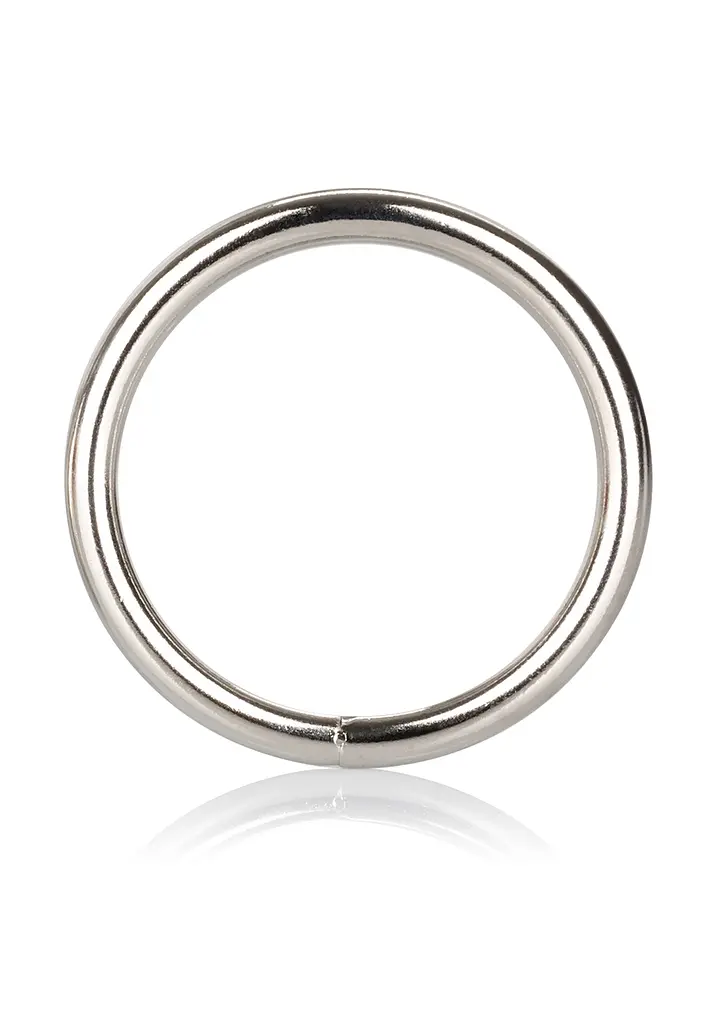 Ерекційне кільце CalExotics Silver Ring Large 5 см сріблястий - фото 2
