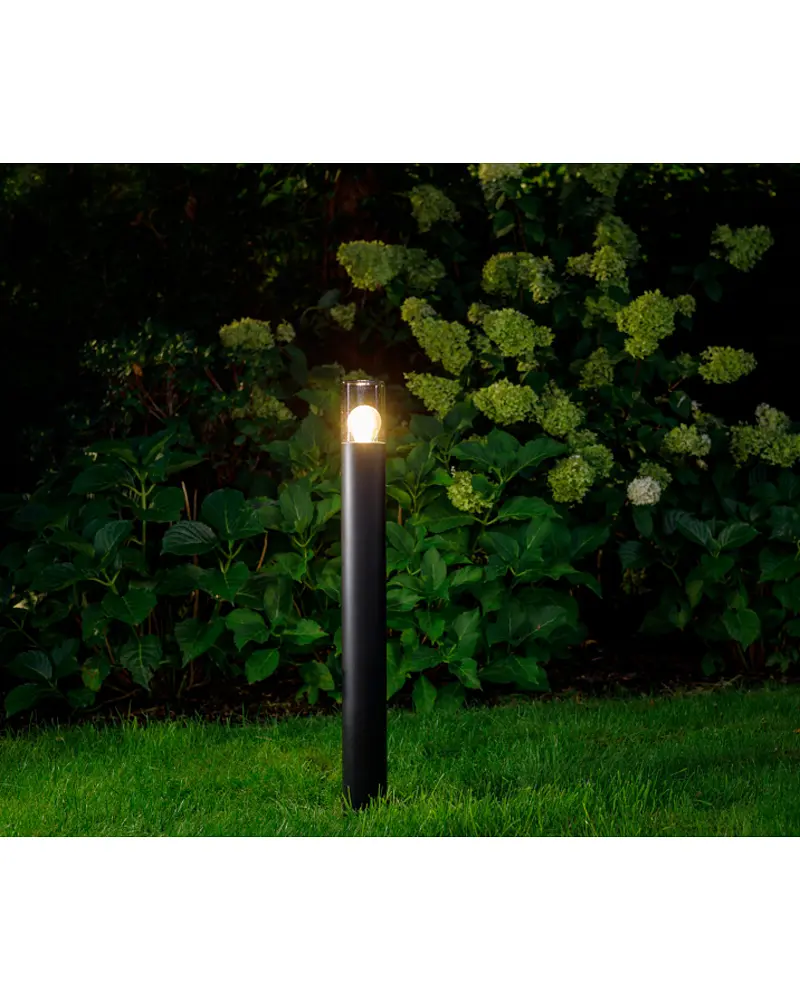 Вуличний світильник Nowodvorski 11373 Ida E27 1x10W IP44 Чорний - фото 3