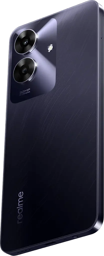 Смартфон Realme Note 60 4/128 GB RMX3933 Marble Black (чорний) - фото 3