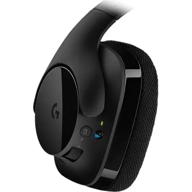 Ігрова гарнітура - бездротові навушники Logitech G533 Wireless Gaming (981-000634) чорні - фото 4
