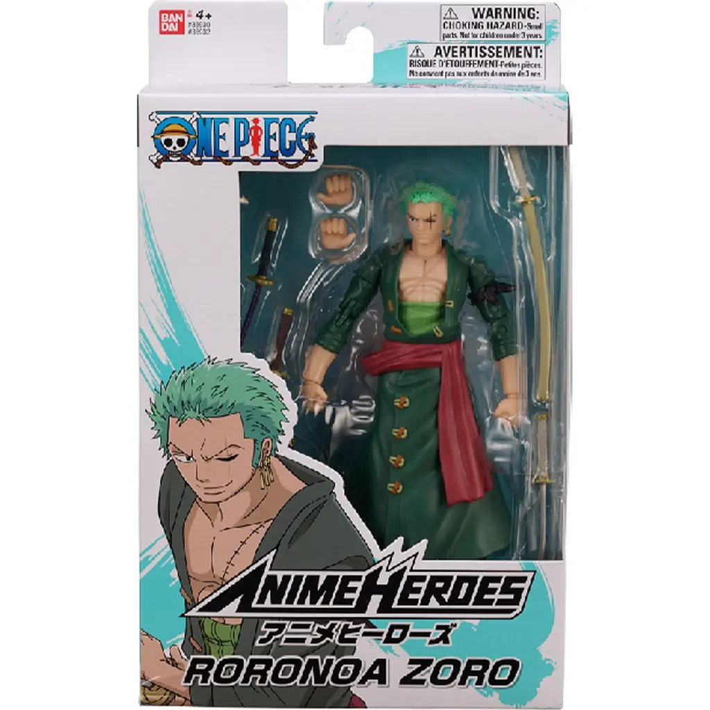 Фігурка анімаційного персонажа Bandai Anime Heroes One Piece Ророноа Зоро (123548) - фото 9