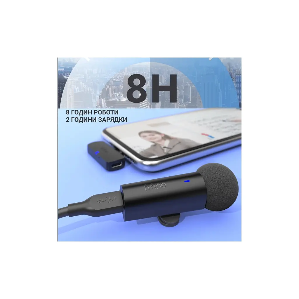 Мікрофон Fifine M6 Wireless Black (M6) - фото 7