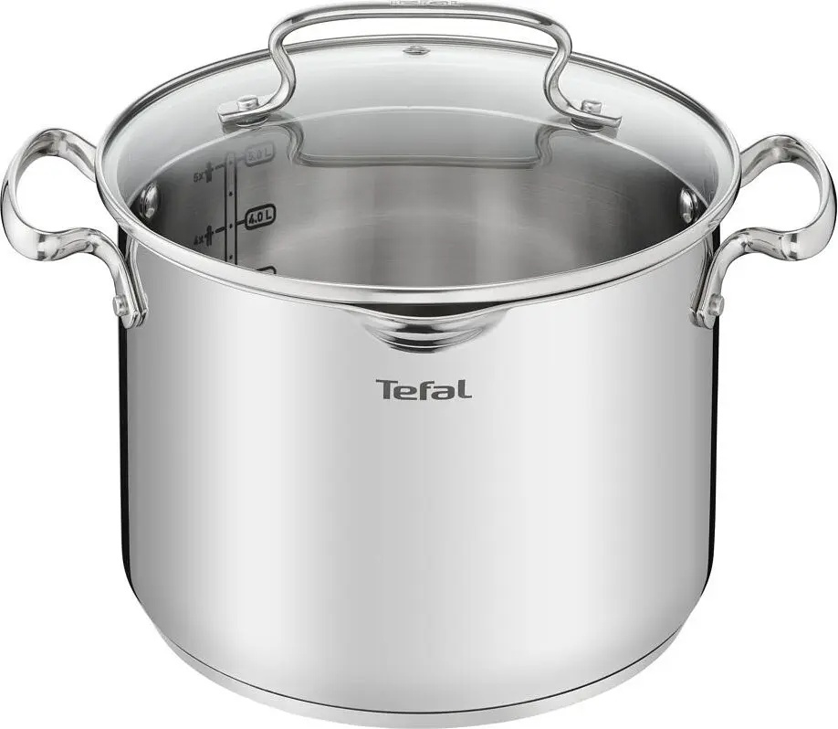 Каструля Tefal Duetto+ з кришкою 6 л нержавіюча сталь (G7197956) - фото 2