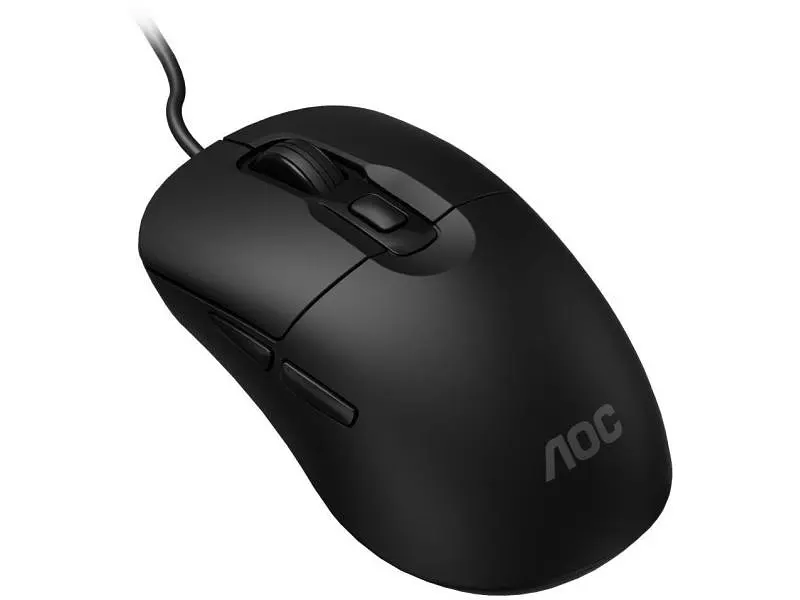 Миша AOC MS170B USB Black (MS170B/LA) - фото 5