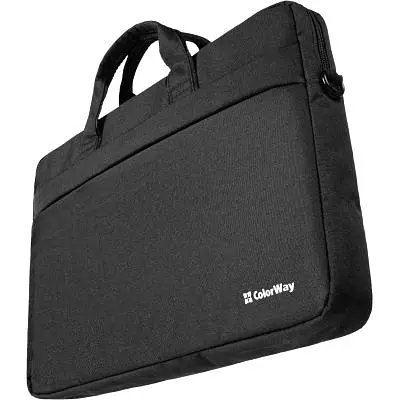 Сумка для ноутбука ColorWay 17.3" Modern Black (CW-LBM173-BK) - фото 3