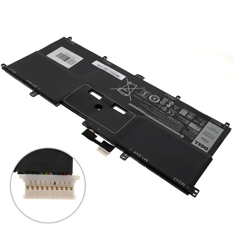 Акумулятор для ноутбука Dell NNF1C (XPS 13 9365, P71G) 7.6V 5940 mAh 46Wh Black (HMPFH) - фото 2