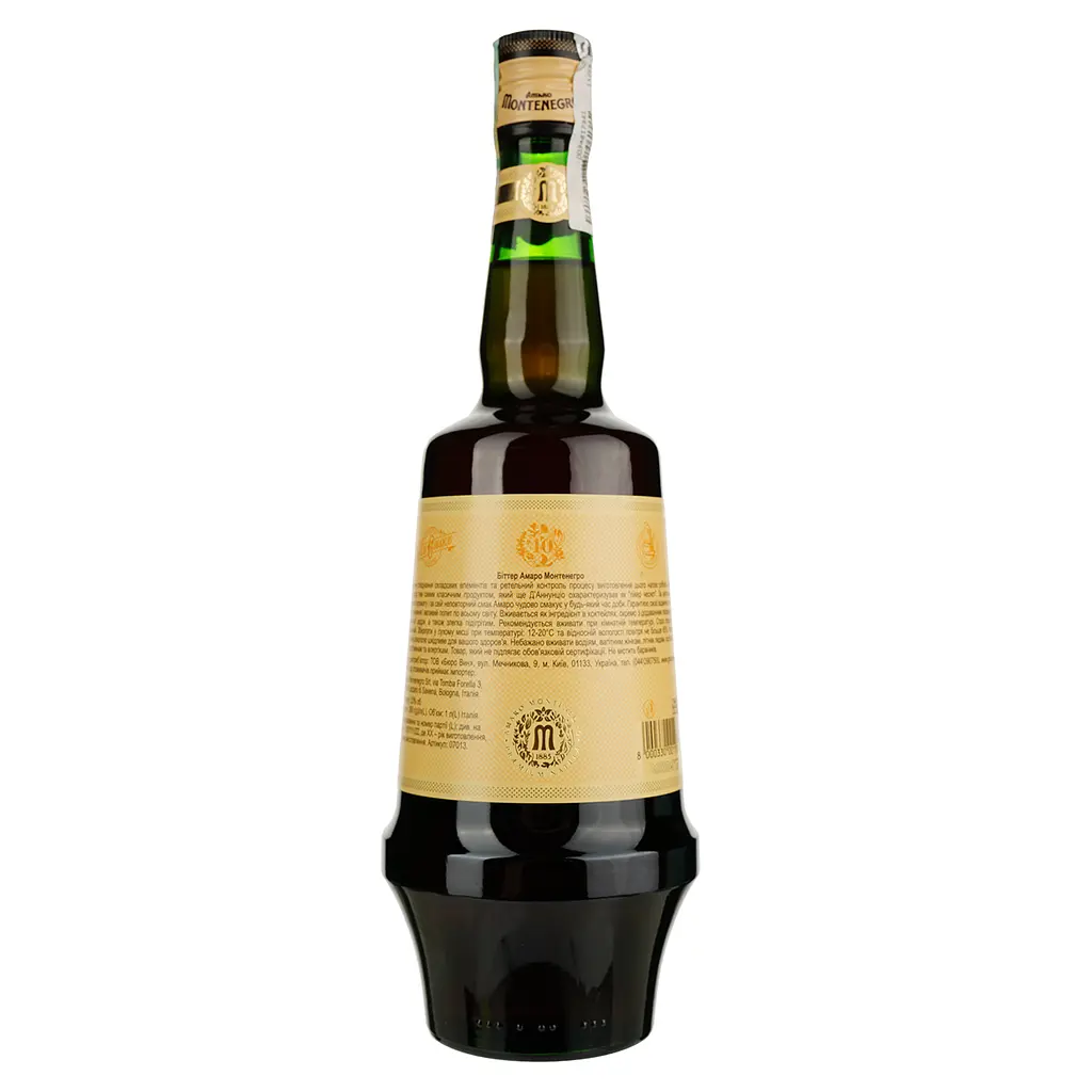 Бітер Gruppo Montenegro Amaro Italiano, 23%, 1 л - фото 3