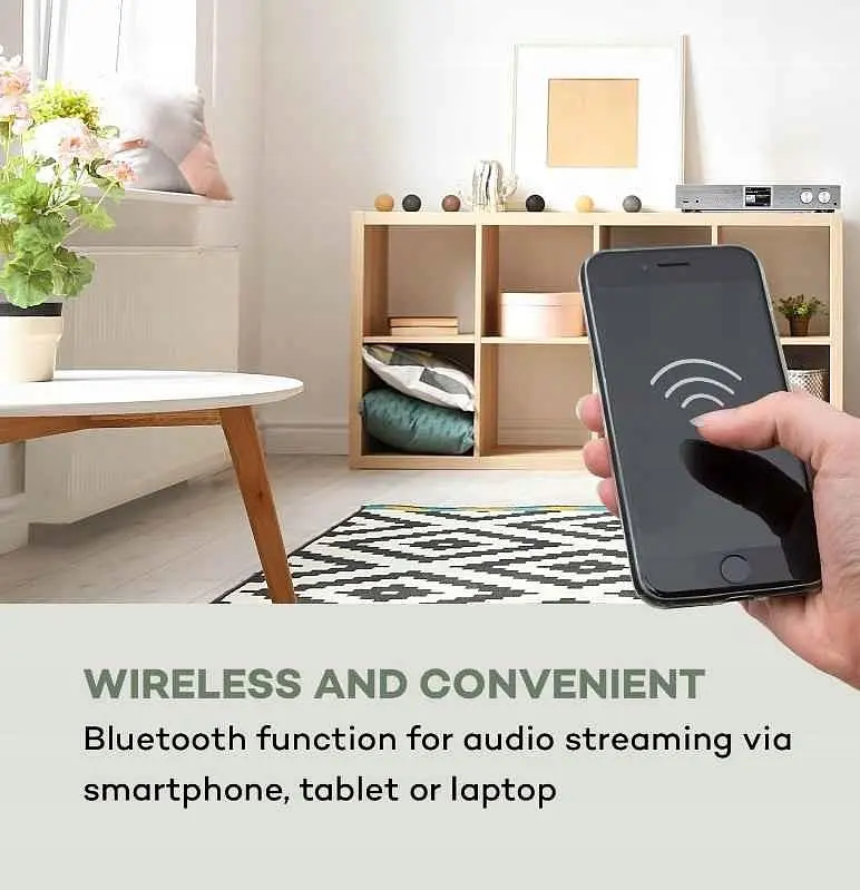 Інтернет-радіо програвач HiFi-ресивер auna iTuner CD (10032754) - фото 2