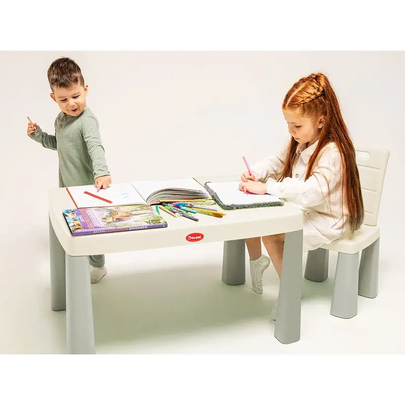 Дитячий стіл з накладкою для гри у аерохокей Doloni 04580/11 білий - фото 4