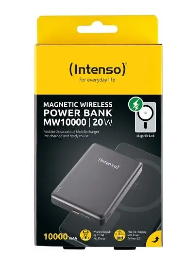 Портативний зарядний пристрій USB 10000MAH MAG GREY MW10000 7344034 INTENSO - фото 2