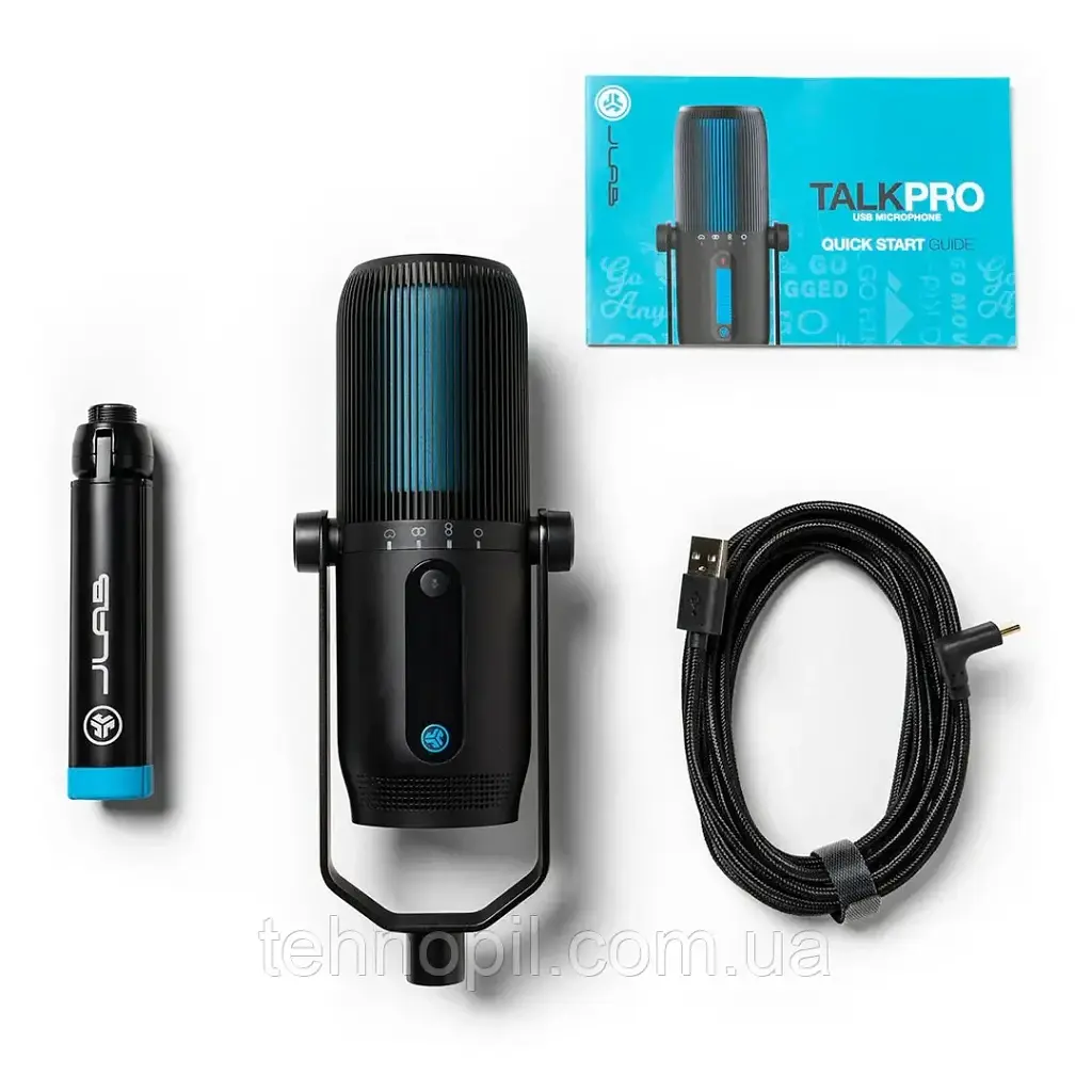 Мікрофон JLAB TALK PRO USB RGB Black (MTALKPRORBLK4) - фото 5