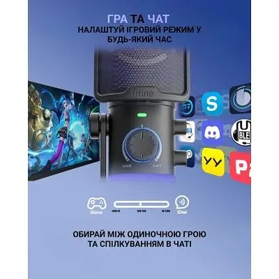 Мікрофон Fifine (AM6) USB Black (AM6) - фото 7
