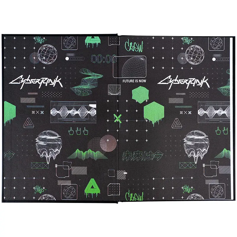 Щоденник шкільний Kite CyberRink 170х238 мм чорний (K25-262-9) - фото 8
