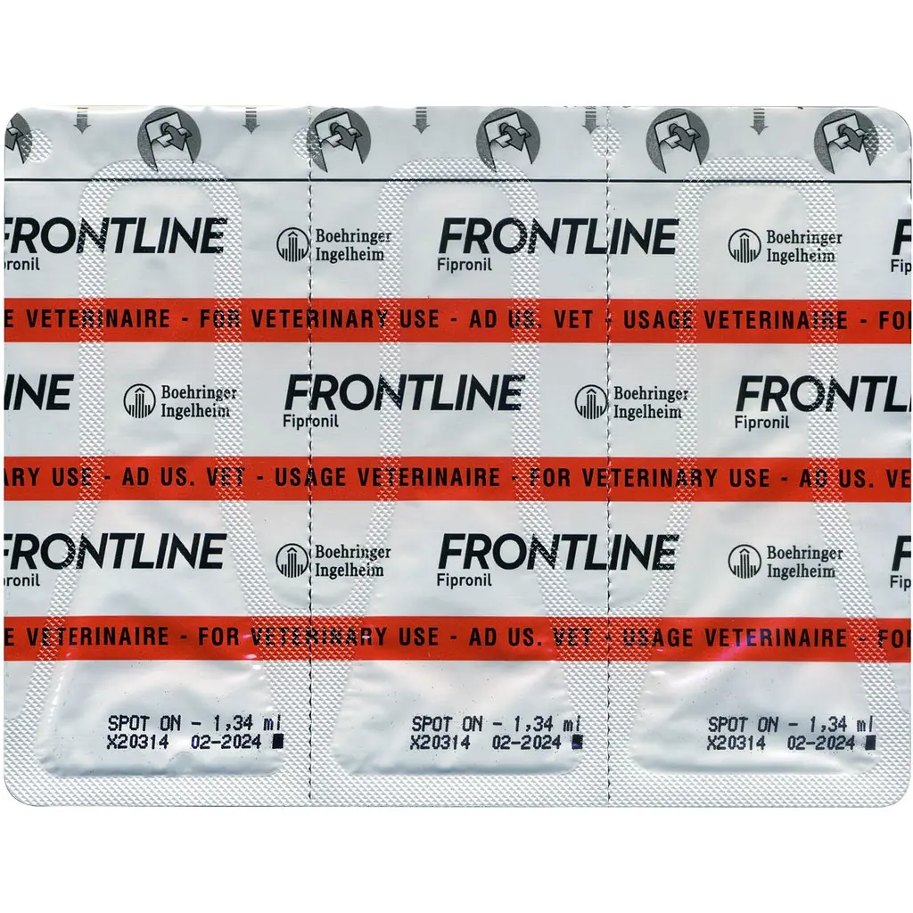 Краплі Boehringer Ingelheim Frontline Spot On від бліх та кліщів для собак 10-20 кг 4.02 мл (3 шт. х 1.34 мл)  (159922) - фото 4