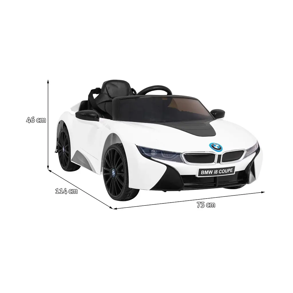 Електромобіль Ramiz BMW I8 Lift 12 В,блакитний (PA.JE1001.NIE) - фото 2