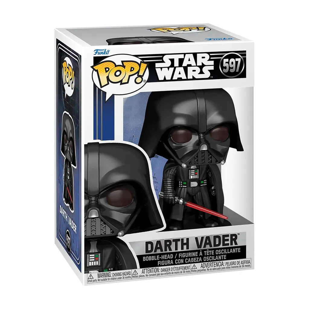 Фігурка Funko Pop серії Зоряні війни - Дарт Вейдер зі світловим мечем (67534) - фото 3