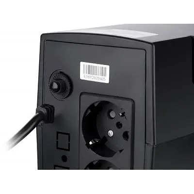 Пристрій безперебійного живлення Vinga LCD 600VA plastic case (VPC-600P) - фото 5