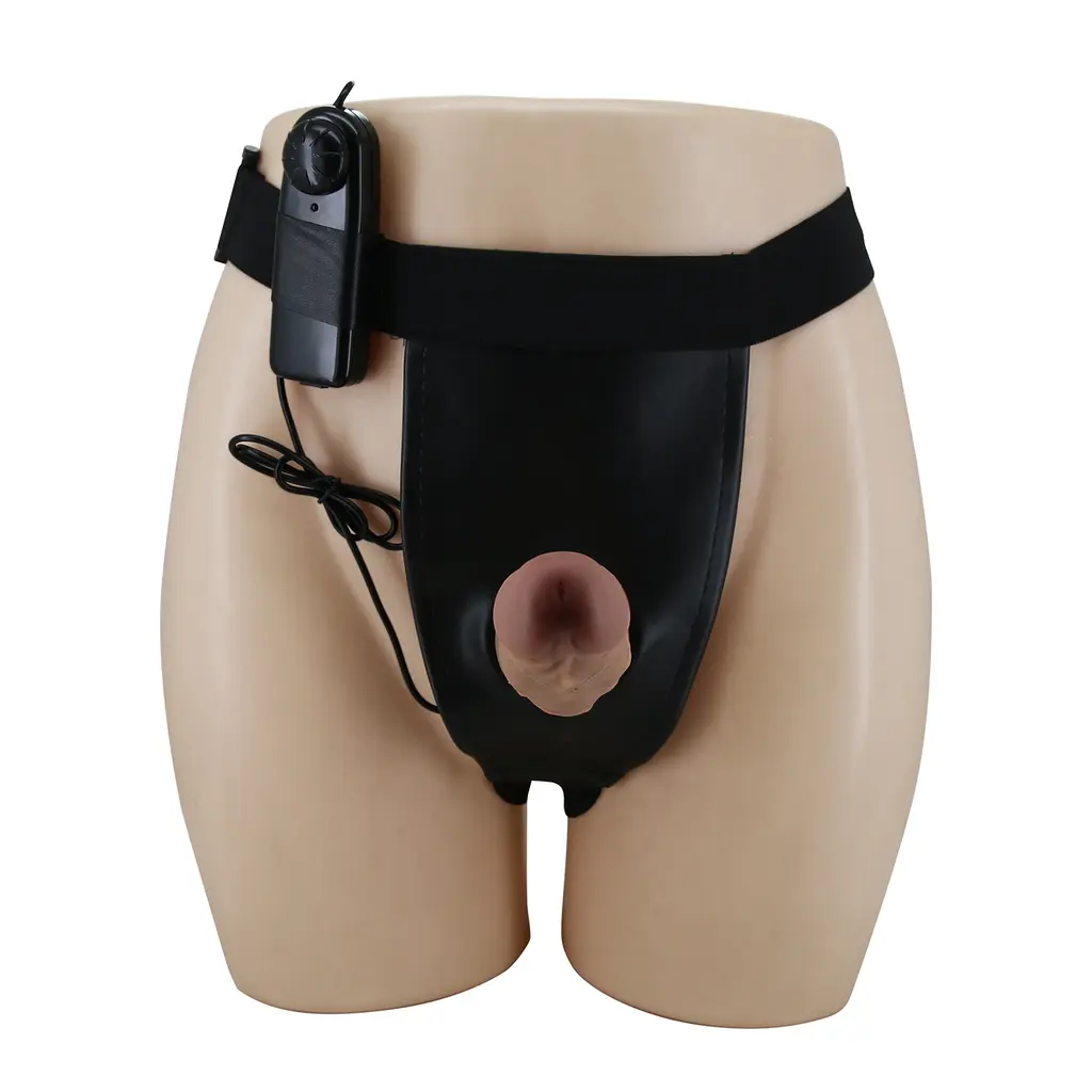 Страпон з вібро STRAP-ON PRETTY LOVE HARNESS BRIEFS PRETTY LOVE BW-022073Z 101833 - фото 8