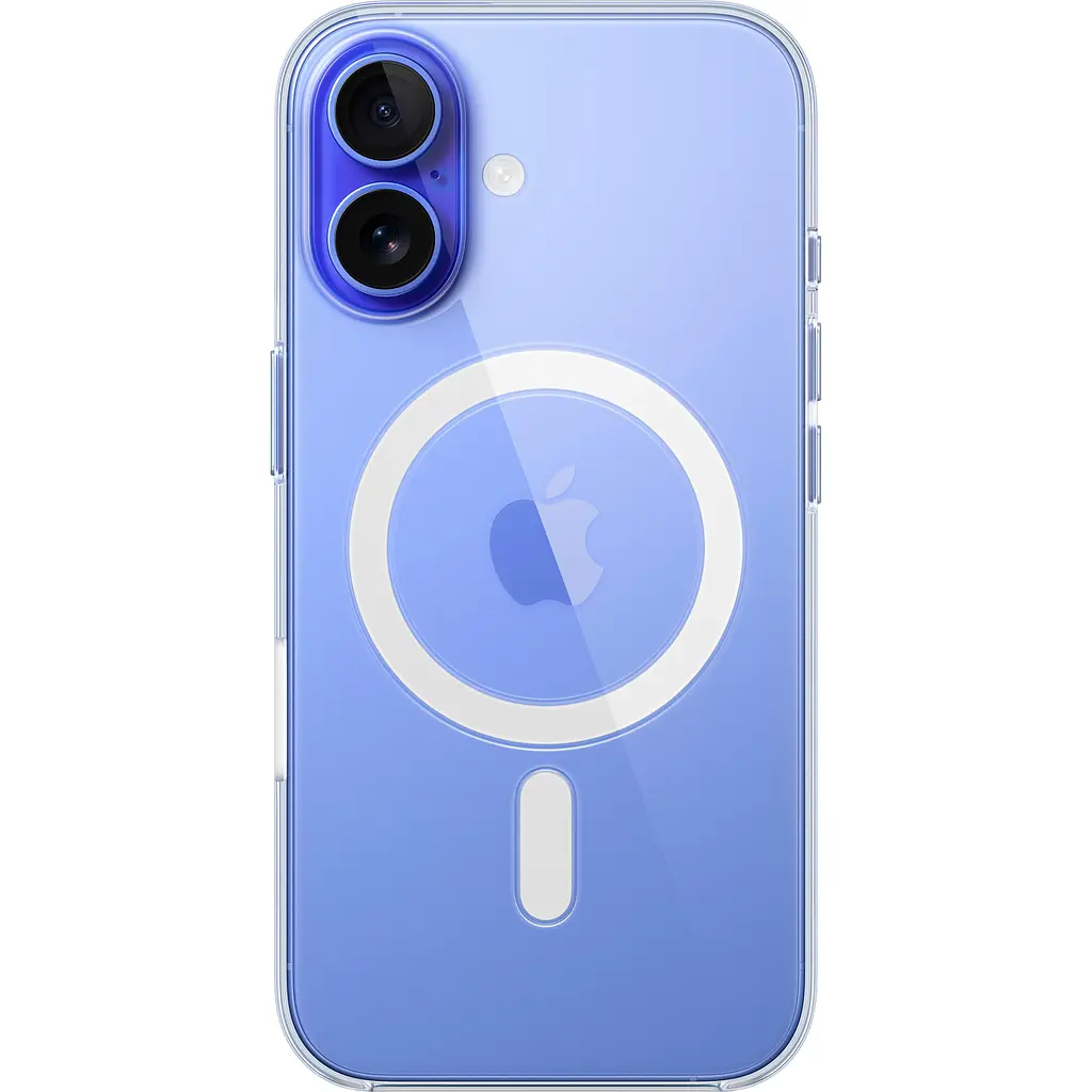 Чохол Clear Case with MagSafe для Apple iPhone 16 Transparent AAA [115938] - фото 3