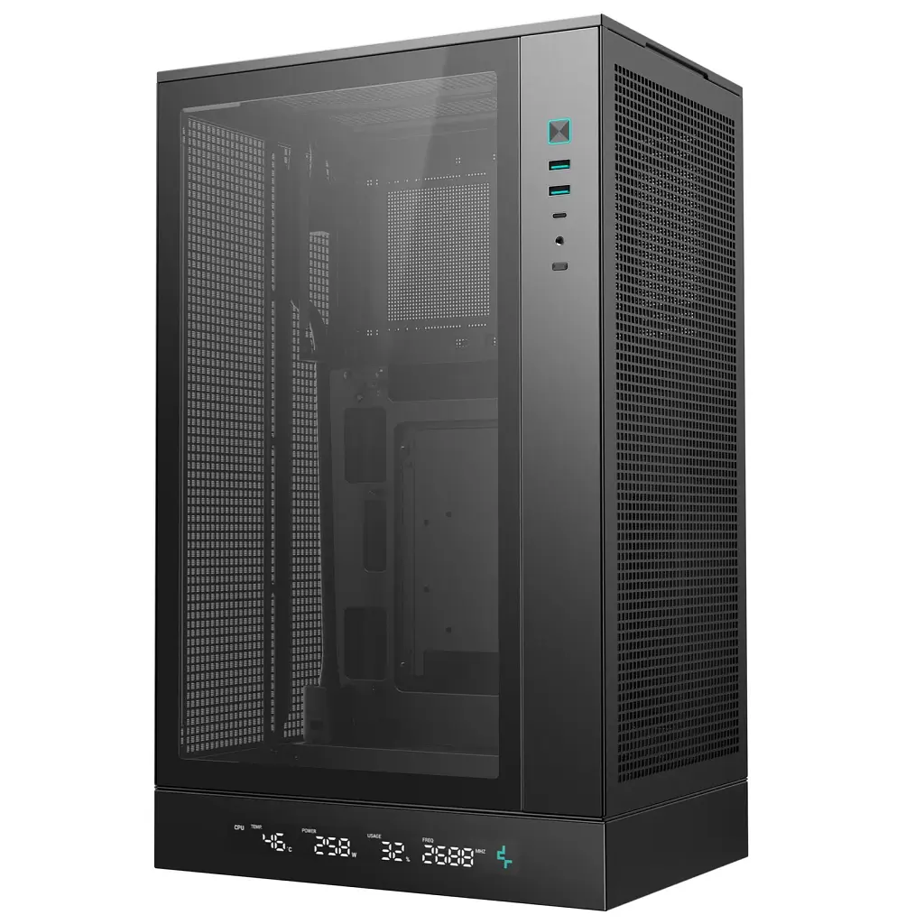 Корпус DeepCool CH270 Digital Black (R-CH270-BKNDM0-G-1) без БЖ - фото 10