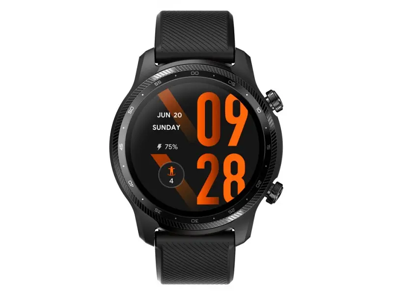 Смарт-годинник Mobvoi TicWatch Pro 3 Ultra GPS Shadow Black
