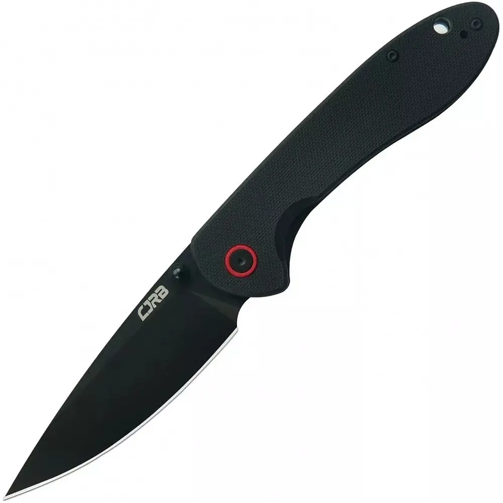 Ніж CJRB Feldspar Чорний Blade, AR-RPM9 Steel, ц:чорний