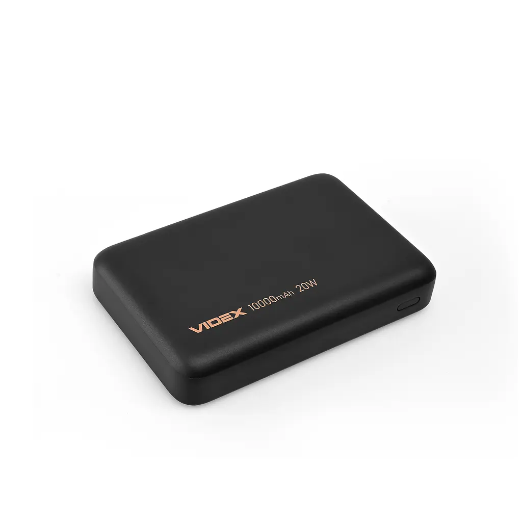 Повербанк с беспроводной зарядкой 10000mAh Videx VPB-331 PD20W Black (VPB-331-B) - фото 6