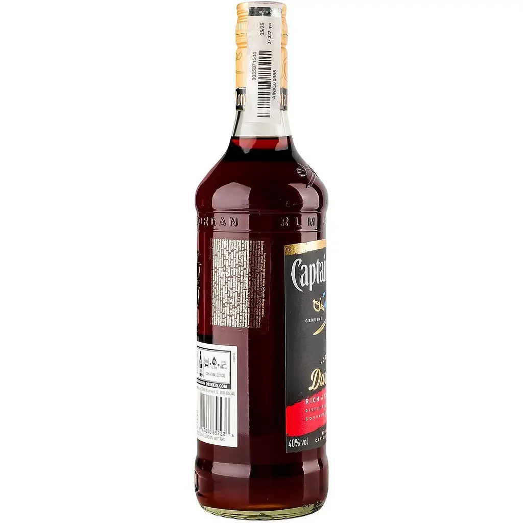Ром Captain Morgan Dark 40% 0.7 л - фото 6
