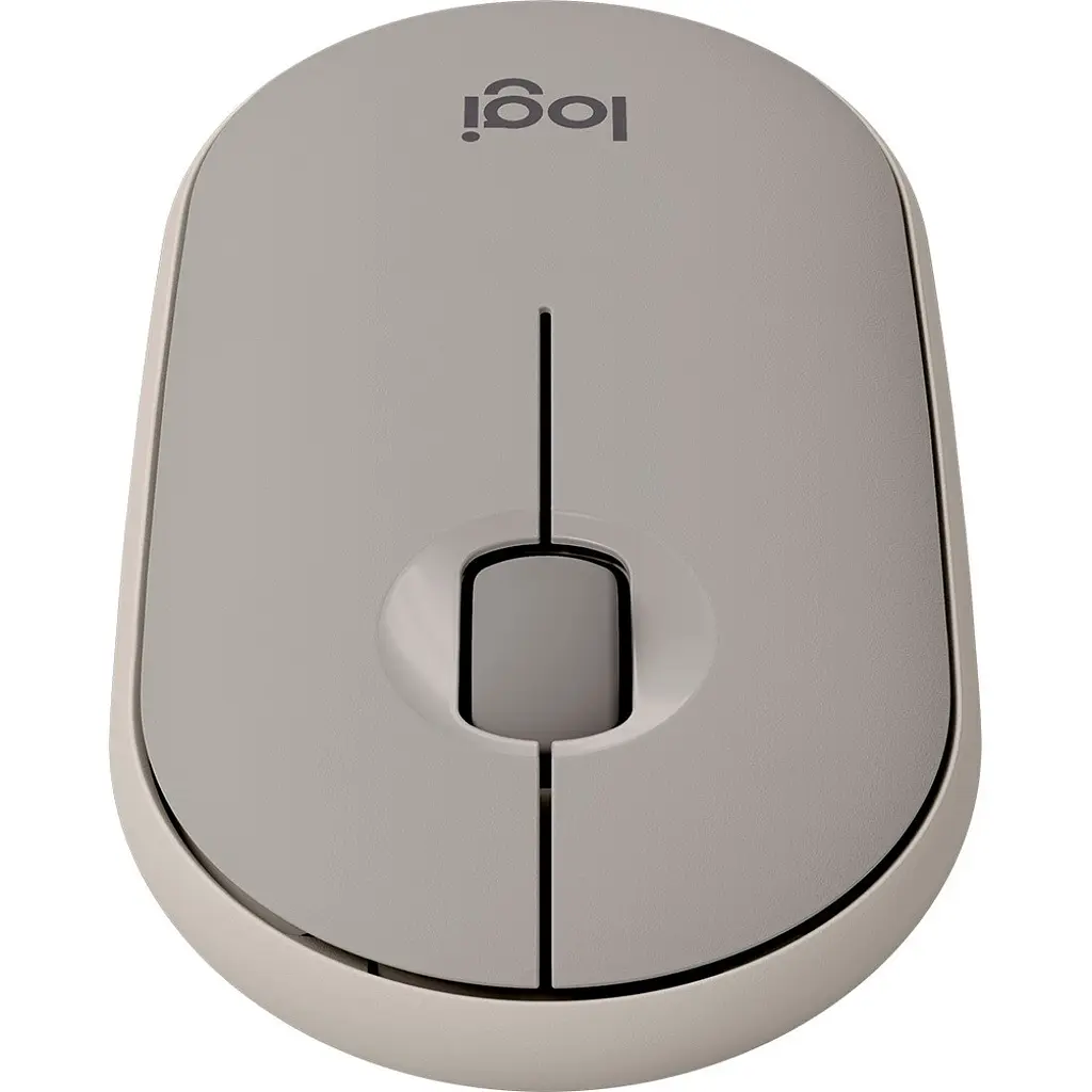 Миша комп'ютерна Logitech Pebble M350 Wireless Sand (910-006751, 910-006665) - фото 3