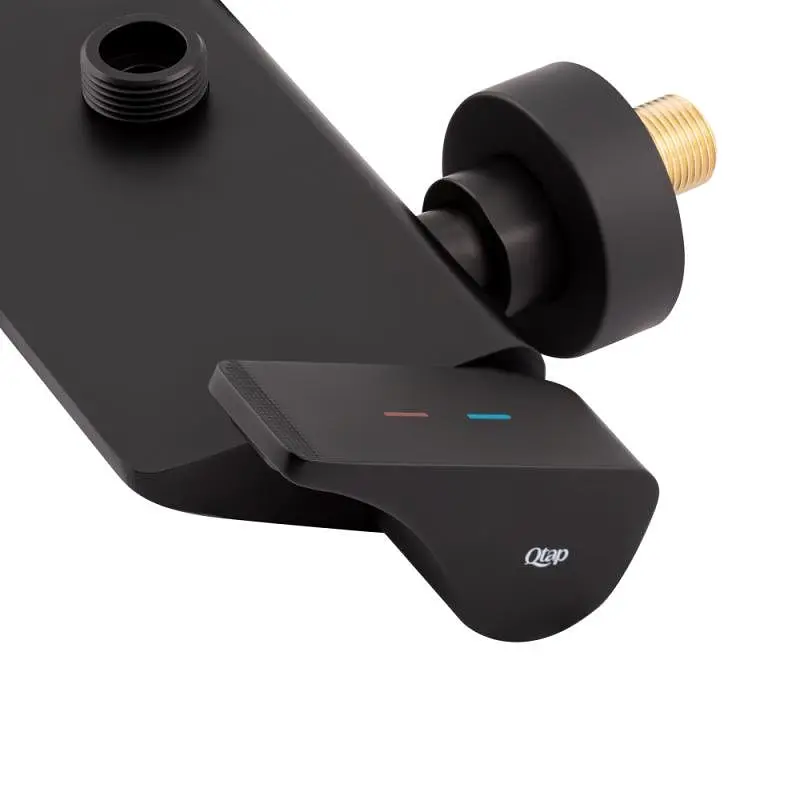 Душова система Qtap Sloup 51105OGB, Чорний матовий - фото 4