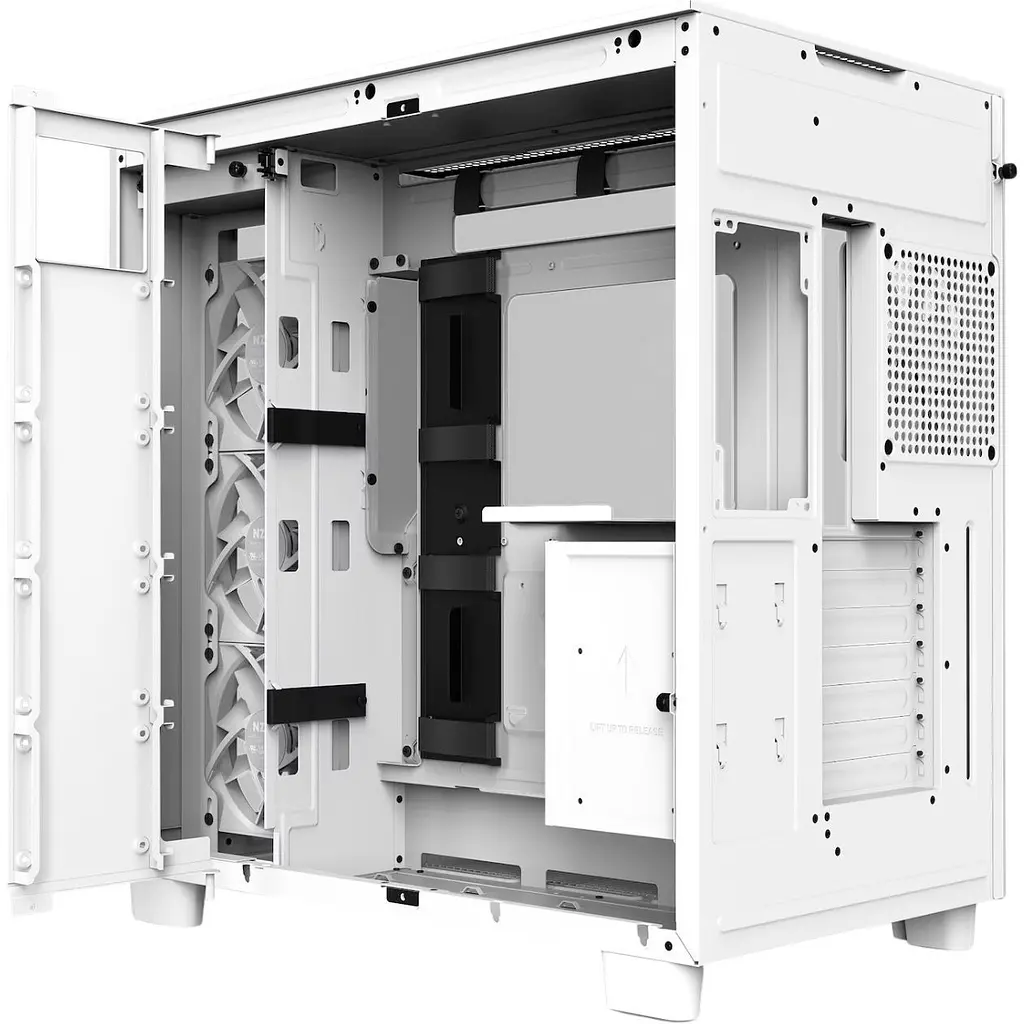 Корпус NZXT H9 Flow White (CM-H91FW-01) [146829] - фото 5