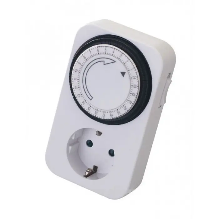 Розетка з Таймером Programmer Timer TG 14 A Біла - фото 2