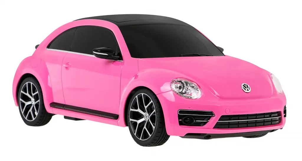 Машинка Volkswagen Beetle розовый RASTAR модель 1:14 Автомобиль на дистанционном управлении + пульт - фото 5