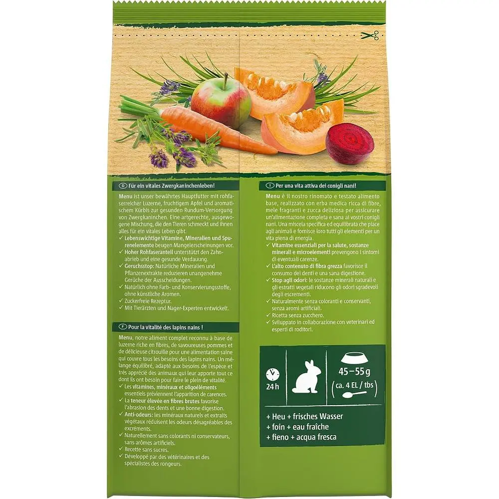 Корм Vitakraft Premium Menu Vital для кроликов 1 кг - фото 3
