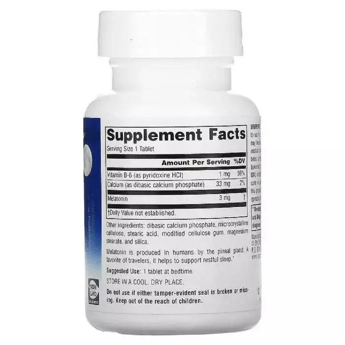 Натуральна добавка Source Naturals Sleep Science Melatonin 1 mg, 200 таблеток - фото 2