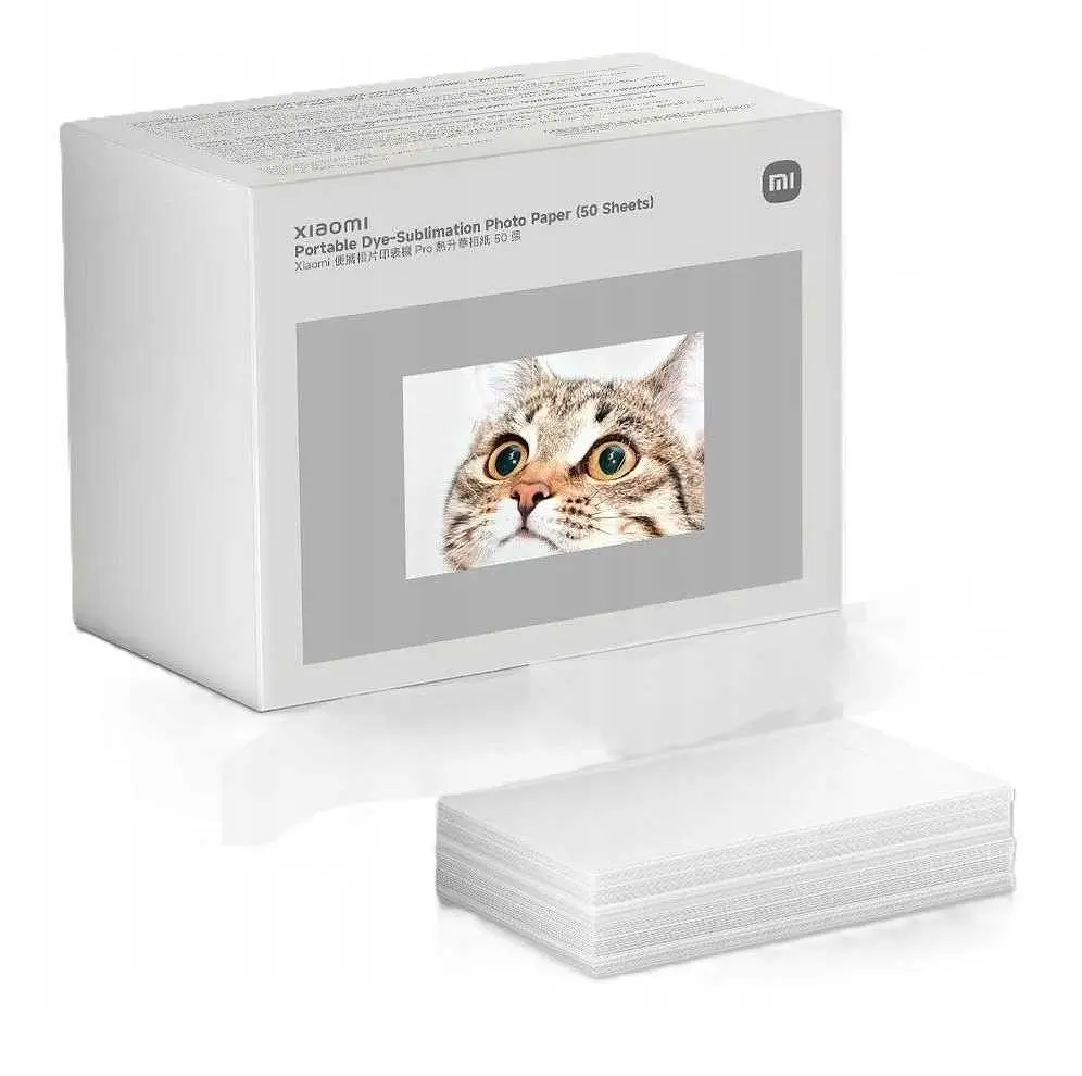 Фотопапір Xiaomi Portable Dye-Sublimation Photo Paper (50 аркушів) BHR082PGL
