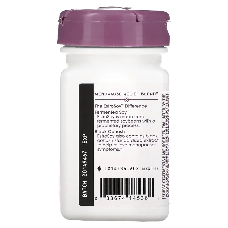 Натуральна добавка Nature's Way EstroSoy Menopause Relief Blend, 60 вегакапсул - фото 3