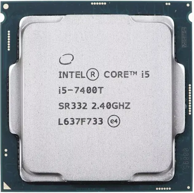 Процесор Intel Core i5 7400T LGA 1151v1 (BX80677I57400T) Б/В