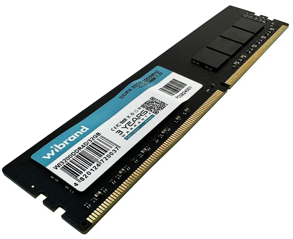 Модуль пам'яті Wibrand DDR4 32GB 3200MHz CL22 (WI3200DDR4D/32GB) - фото 2