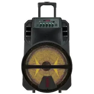 Портативна колонка бумбокс XPRO MD5-15 валіза 30Вт USB SD FM радіо Bluetooth 1 мікрофон ДУ (MER-15727) - фото 3