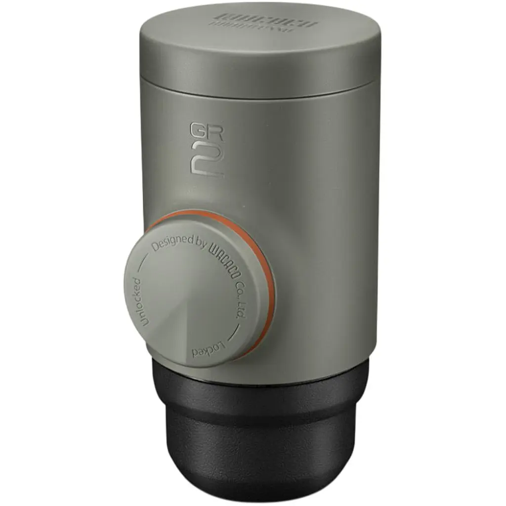 Портативна кавоварка Wacaco Minipresso GR2 Gray Olive (WMINIGR2) [168809] - фото 3