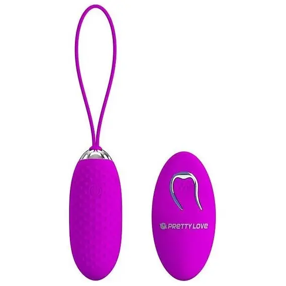 Віброяйце Pretty Love Joanna Vibrating Bullet, 8.2х2.8 см фіолетове