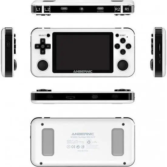Ретро игровая приставка Anbernic RG351P 64GB White [102923] - фото 4