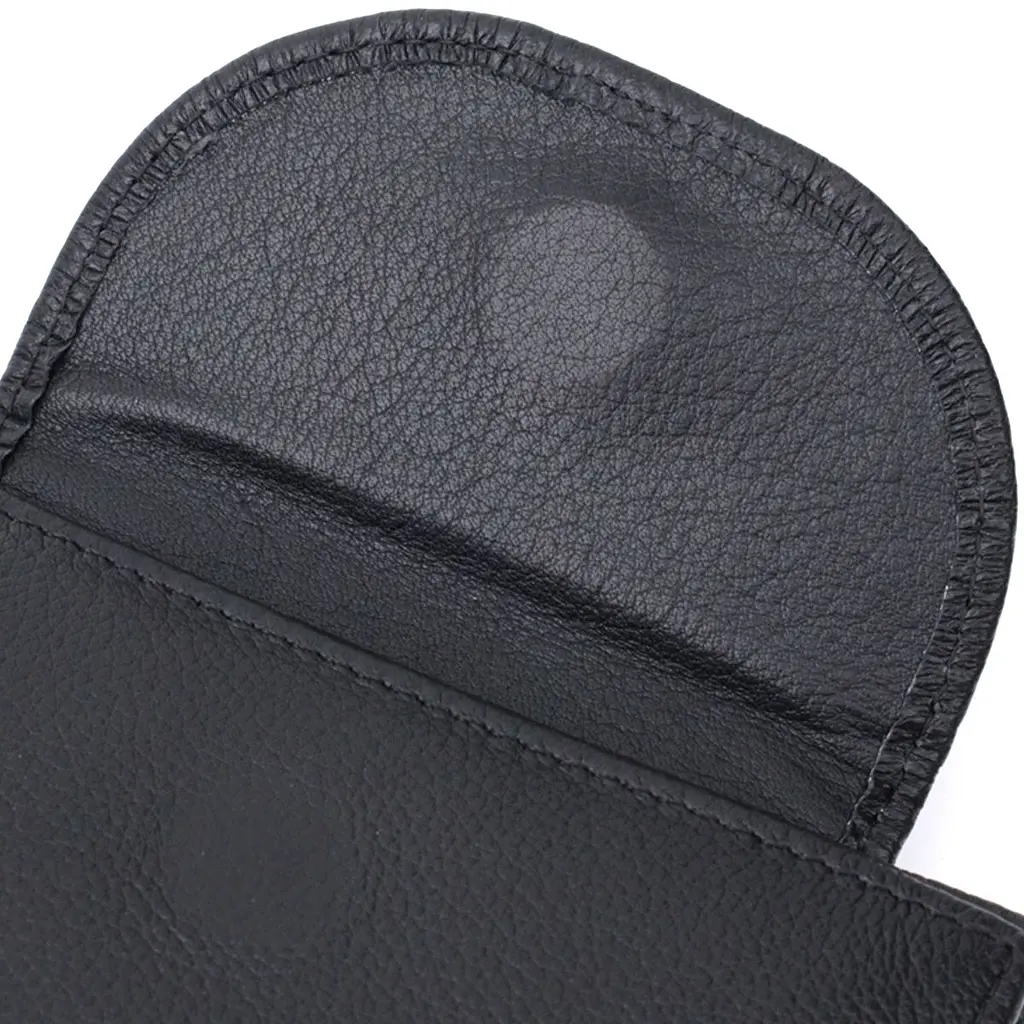 Зручний жіночий гаманець із монетницею із натуральної шкіри ST Leather 22711 чорний - фото 10
