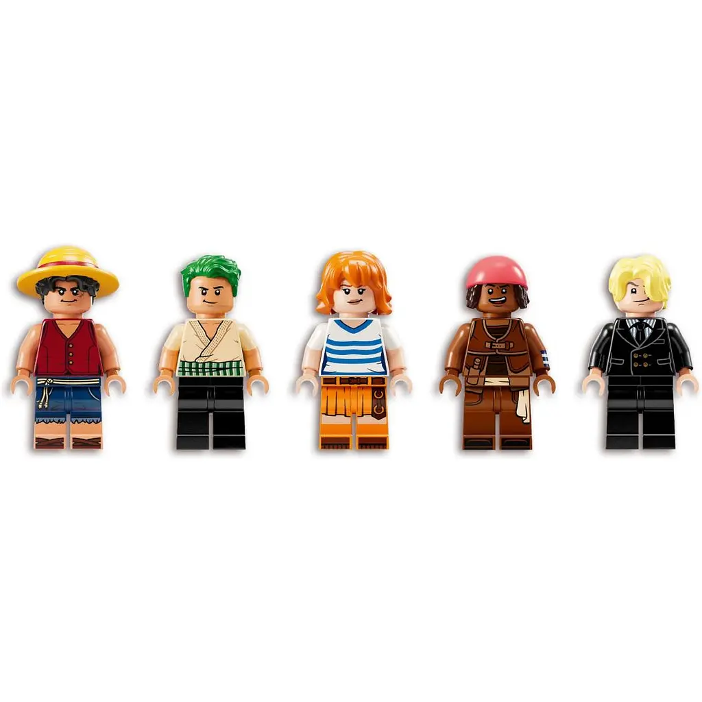 Конструктор LEGO One Piece Пиратский корабль Вездеходный Мерри 1376 деталей (75639) - фото 7