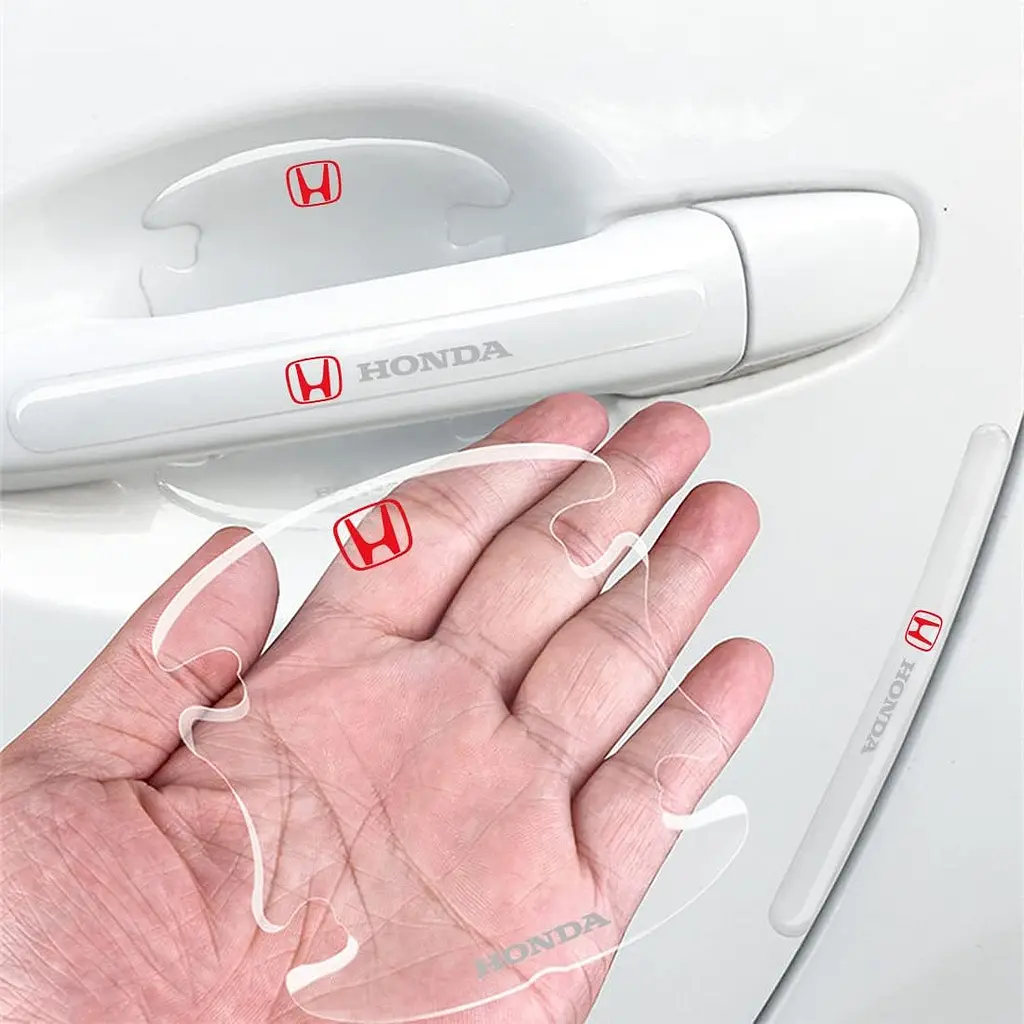 Комплект захисних плівок Нано під ручки авто (відбійник на дверях) Honda 8 шт - фото 2