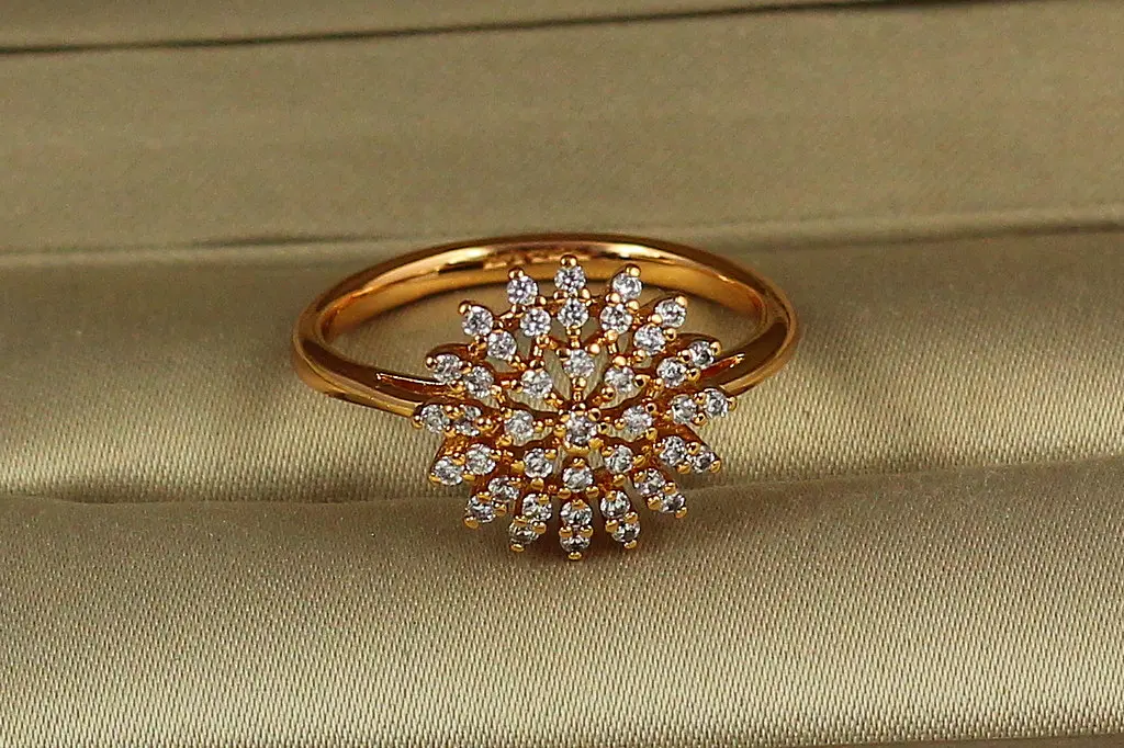 Кільце Xuping Jewelry сонячне світло р 17 золотисте