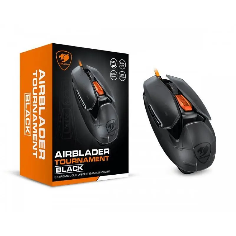 Миша Cougar AirBlader Tournament Black - фото 7