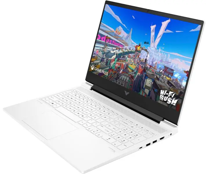 Ноутбук HP Victus 16-r1018ua 16.1' FHD IPS AG, Intel i7-14650HX, 32GB, F1024GB, NVD4060-8, DOS, білий (B23BJEA) - фото 3